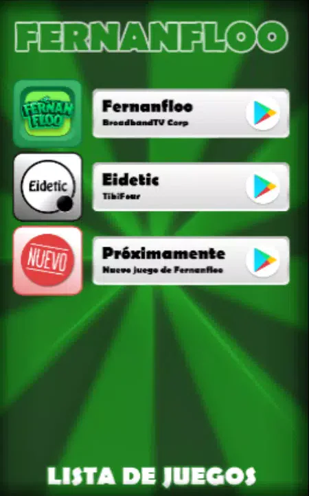 Fernanfloo Fans list of games
