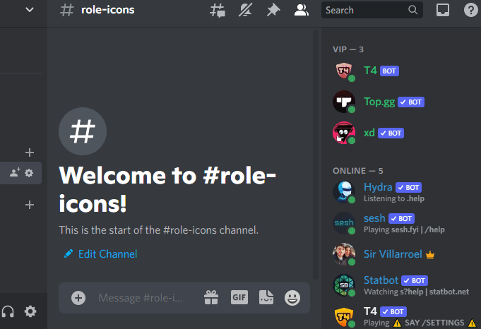 Customize your Discord role icons