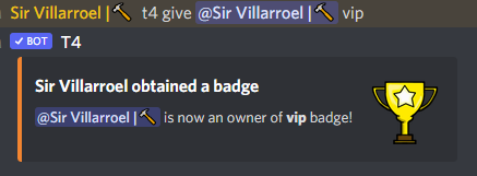 Create custom badges in your Discord server