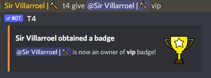 Custom Badges Discord Bot - TIBI4