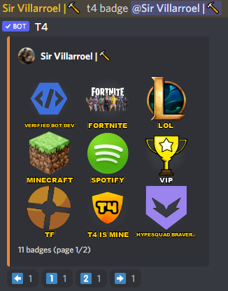 discord-badges examples - CodeSandbox